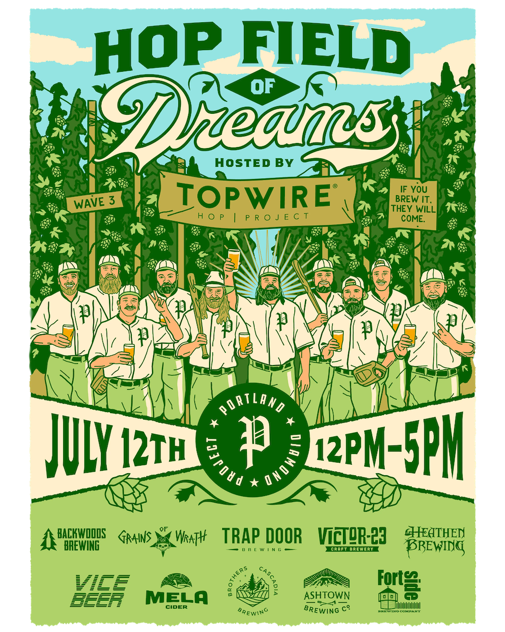 TopWire Hop Field of Dreams Event